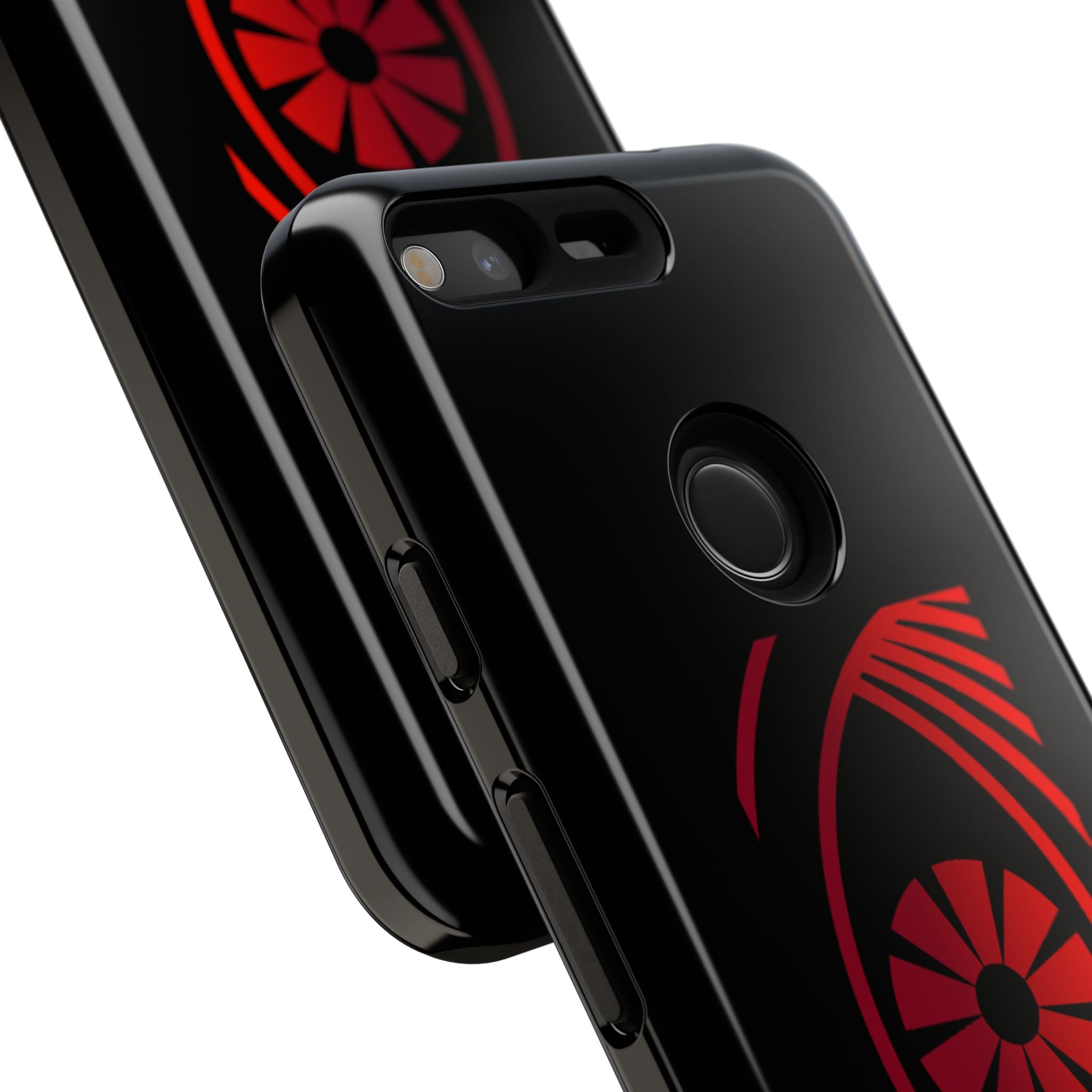 Tough Cases — Red Abstract Eye Graphic Phone Case Printify Phone Case  FUN GUY WORLD