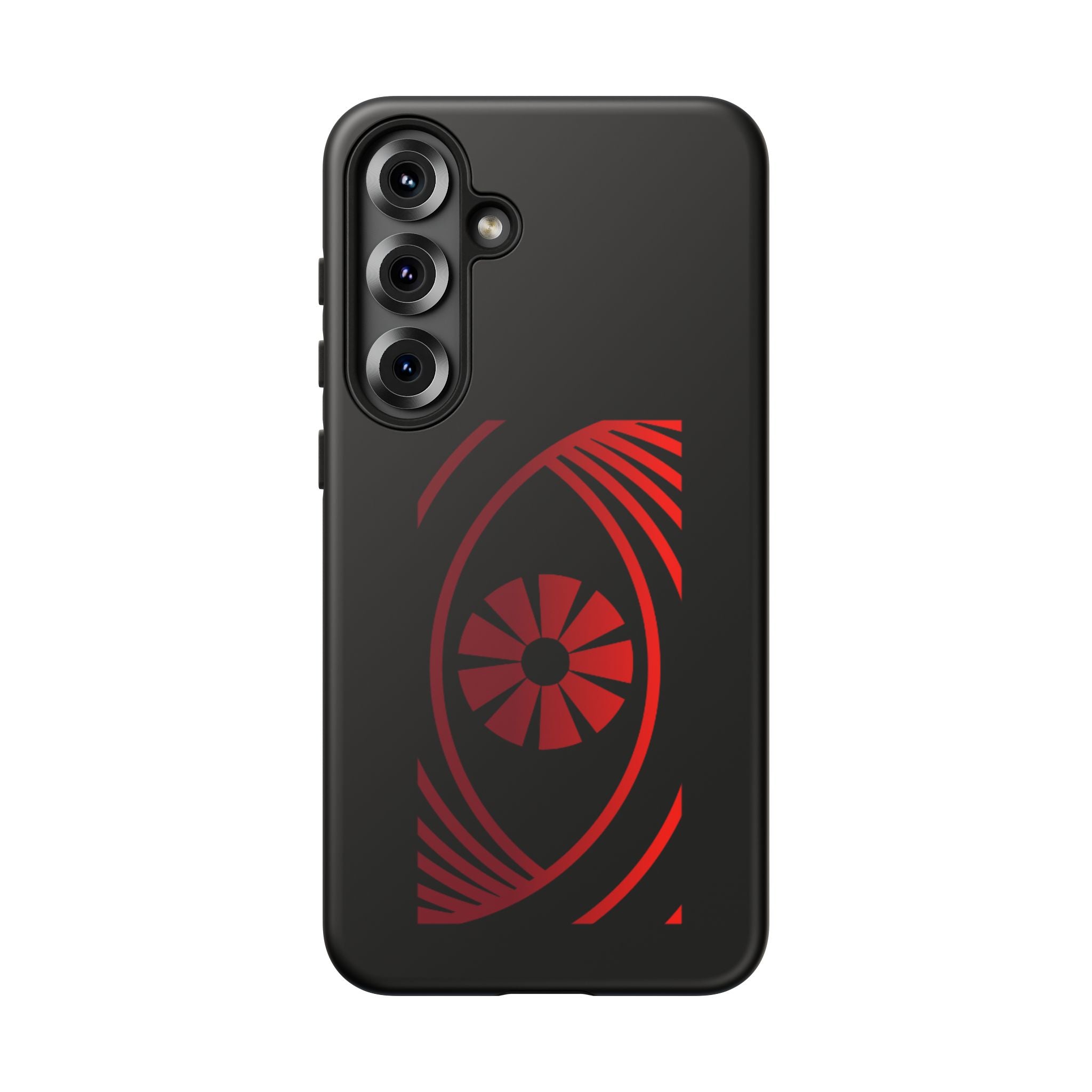 Tough Cases — Red Abstract Eye Graphic Phone Case Printify Phone Case  FUN GUY WORLD