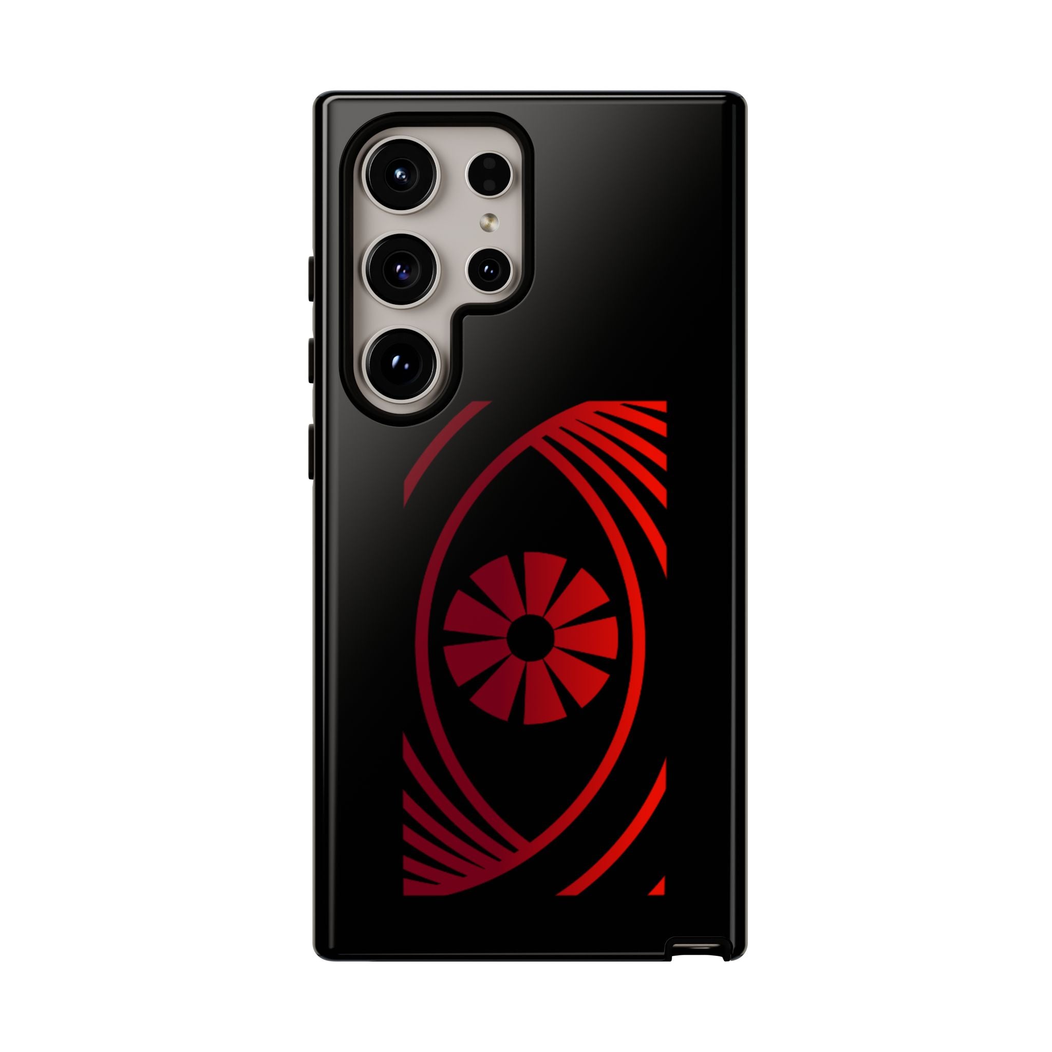 Tough Cases — Red Abstract Eye Graphic Phone Case Printify Phone Case  FUN GUY WORLD