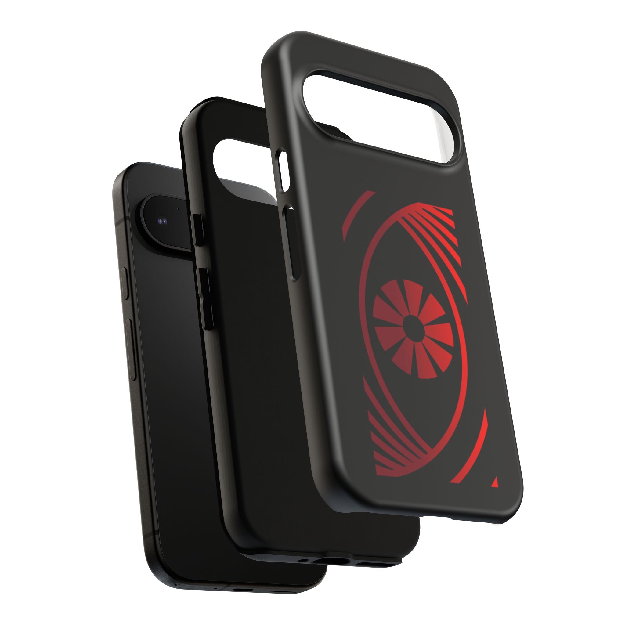 Tough Cases — Red Abstract Eye Graphic Phone Case Printify Phone Case  FUN GUY WORLD