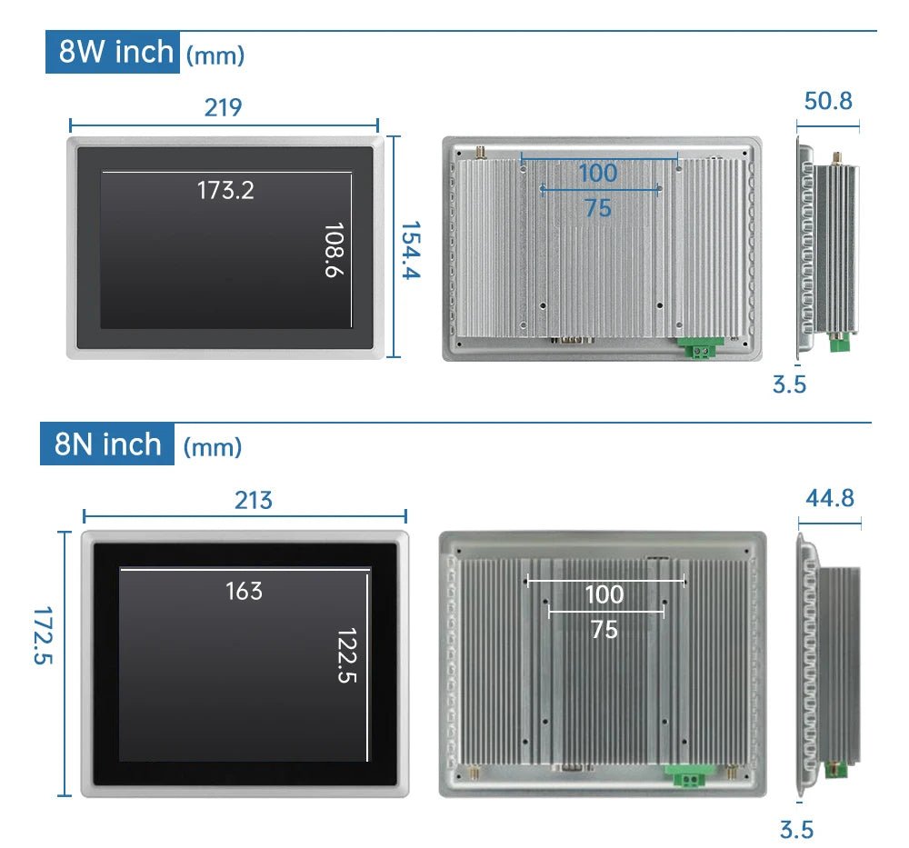 15 - 23.8 Inch Industrial Touch Screen Panel Pc Aluminum Case Embedded Front Ip65 All In One Industrial Panel Pc - FUN GUY WORLD FUN GUYS SHOP FUN GUY WORLD 200000605:200004548;200007763:201336100;272:8093Win 11-i7-16G-512G;5:5703653921.5 Inch  21.5 Inch Win 11 - i7 - 16G - 512G UK|China Mainland 15 - 23.8 Inch Industrial Touch Screen Panel Pc Aluminum Case Embedded Front Ip65 All In One Industrial Panel Pc FUN GUYS SHOP FUN GUY WORLD