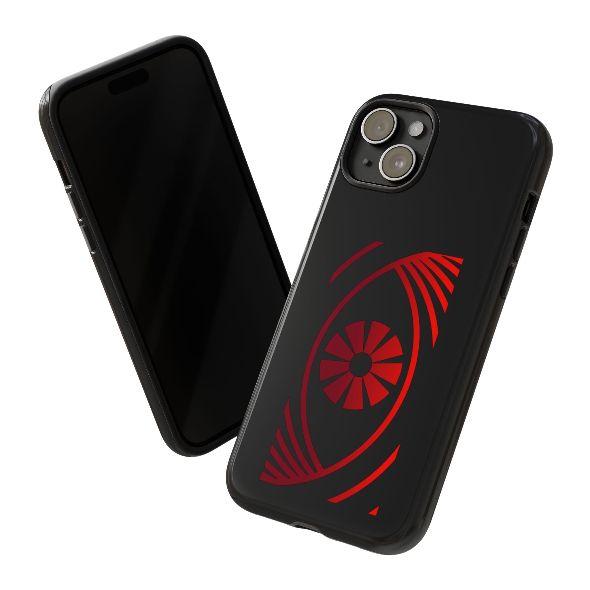 Tough Cases — Red Abstract Eye Graphic Phone Case Printify Phone Case  FUN GUY WORLD