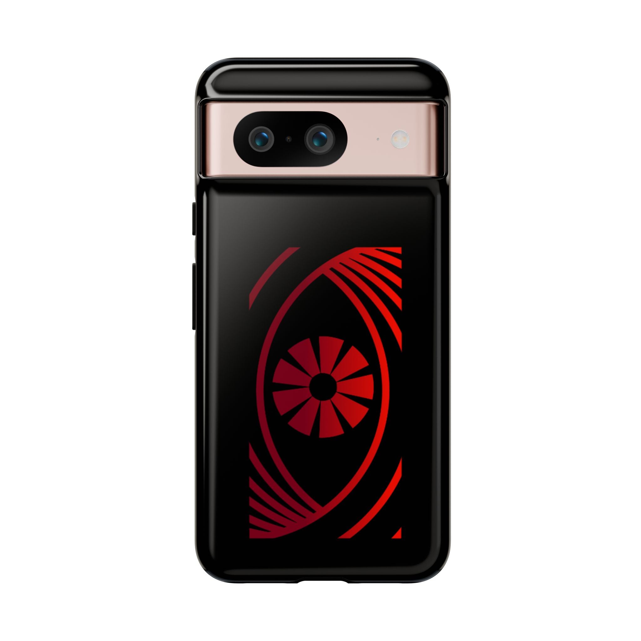 Tough Cases — Red Abstract Eye Graphic Phone Case Printify Phone Case  FUN GUY WORLD