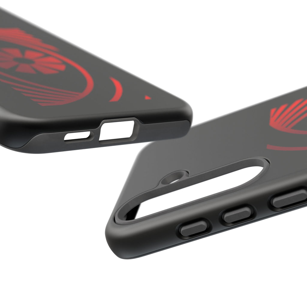 Tough Cases — Red Abstract Eye Graphic Phone Case Printify Phone Case  FUN GUY WORLD