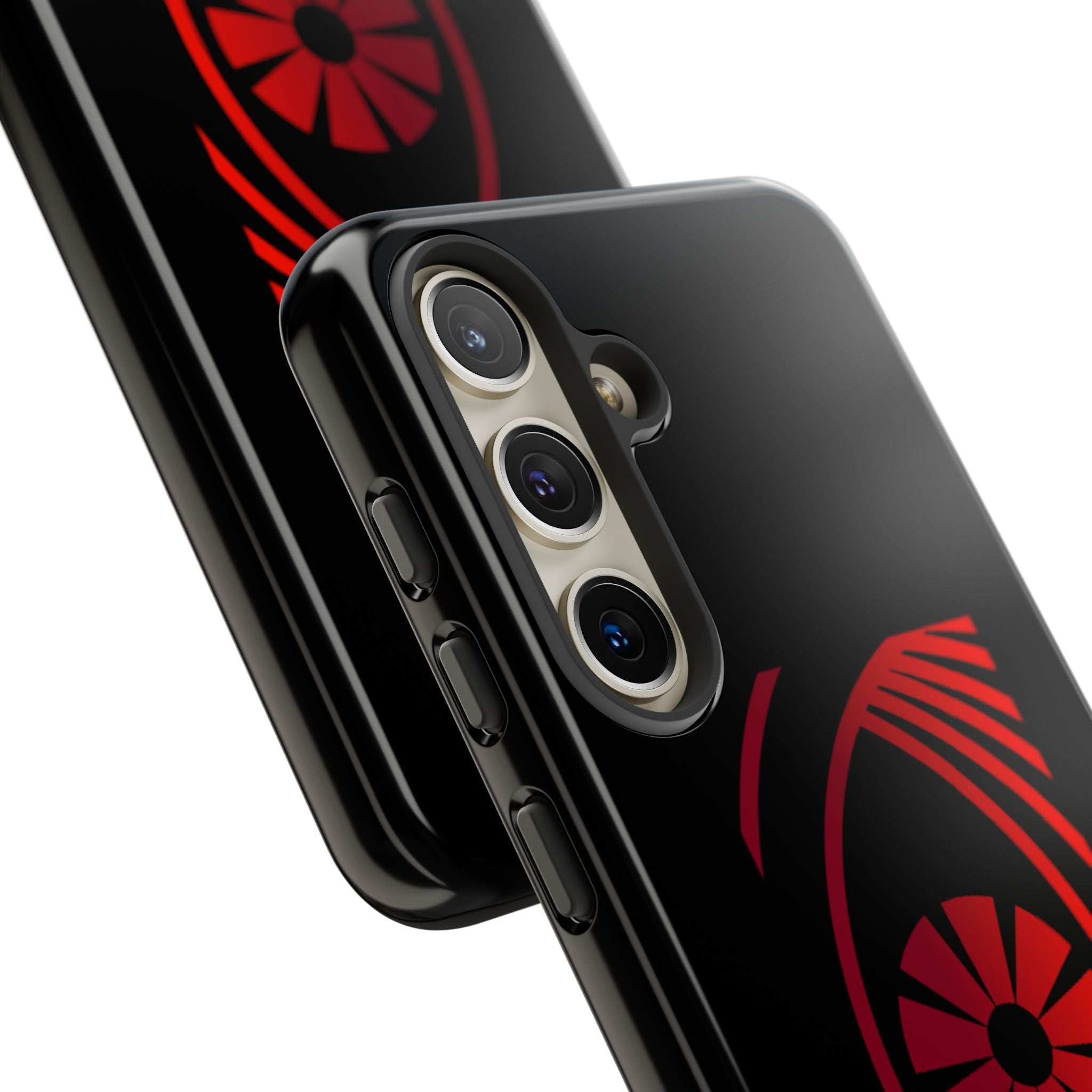 Tough Cases — Red Abstract Eye Graphic Phone Case Printify Phone Case  FUN GUY WORLD