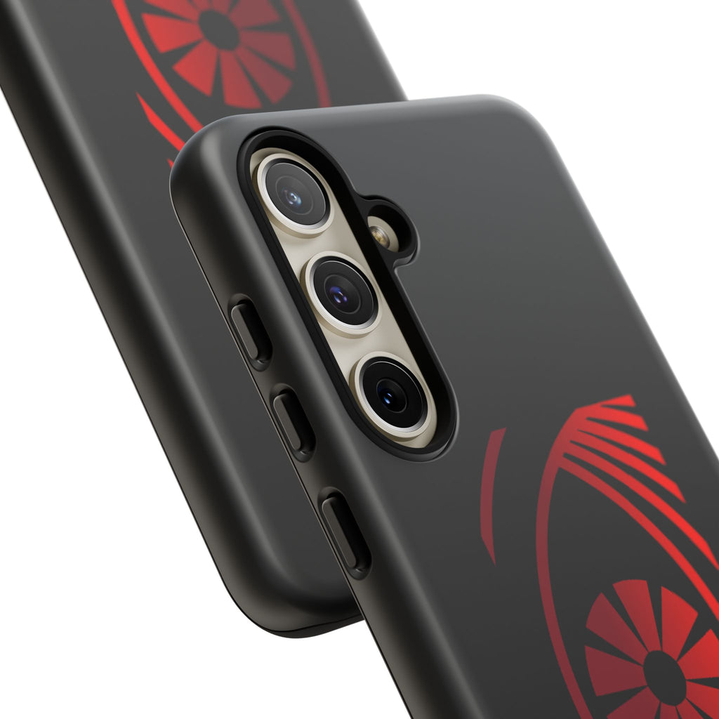 Tough Cases — Red Abstract Eye Graphic Phone Case Printify Phone Case  FUN GUY WORLD