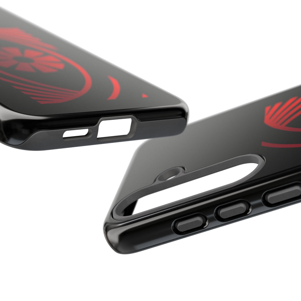 Tough Cases — Red Abstract Eye Graphic Phone Case Printify Phone Case  FUN GUY WORLD