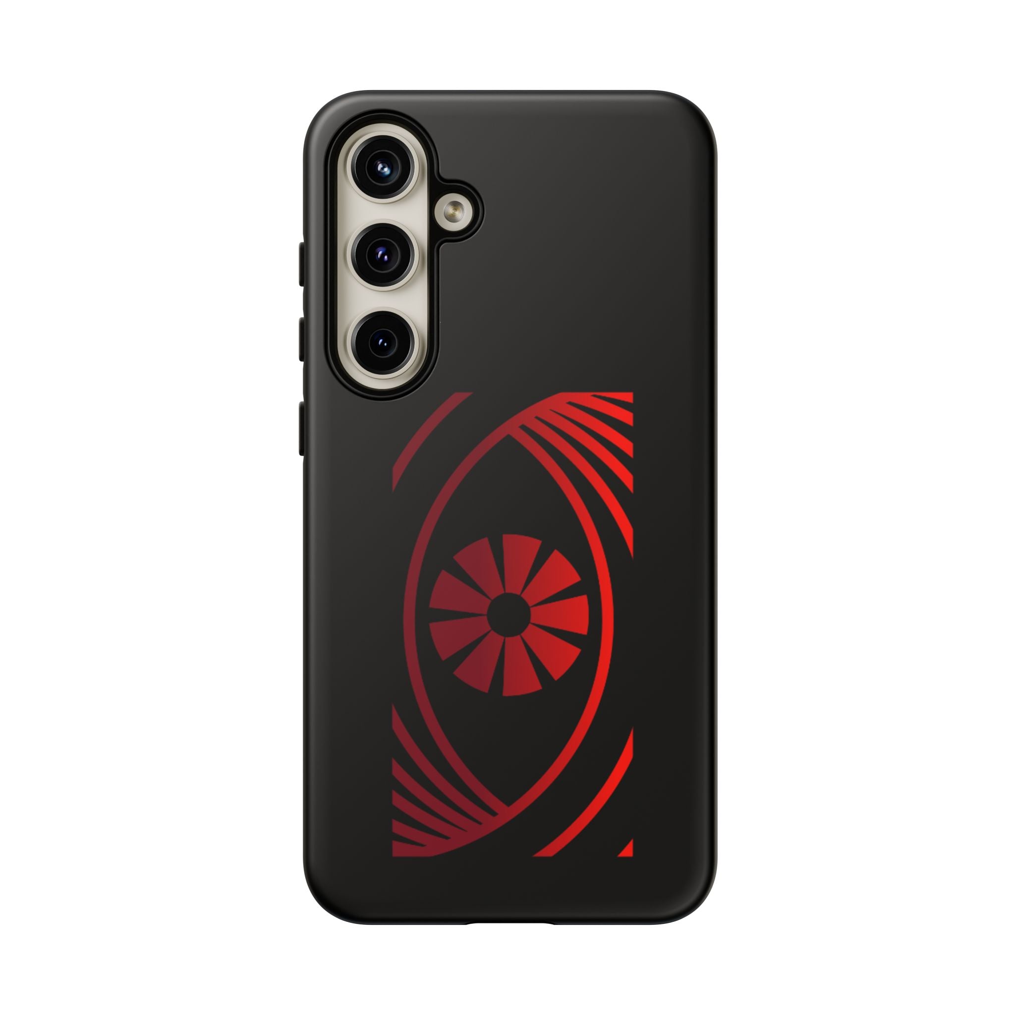 Tough Cases — Red Abstract Eye Graphic Phone Case Printify Phone Case  FUN GUY WORLD