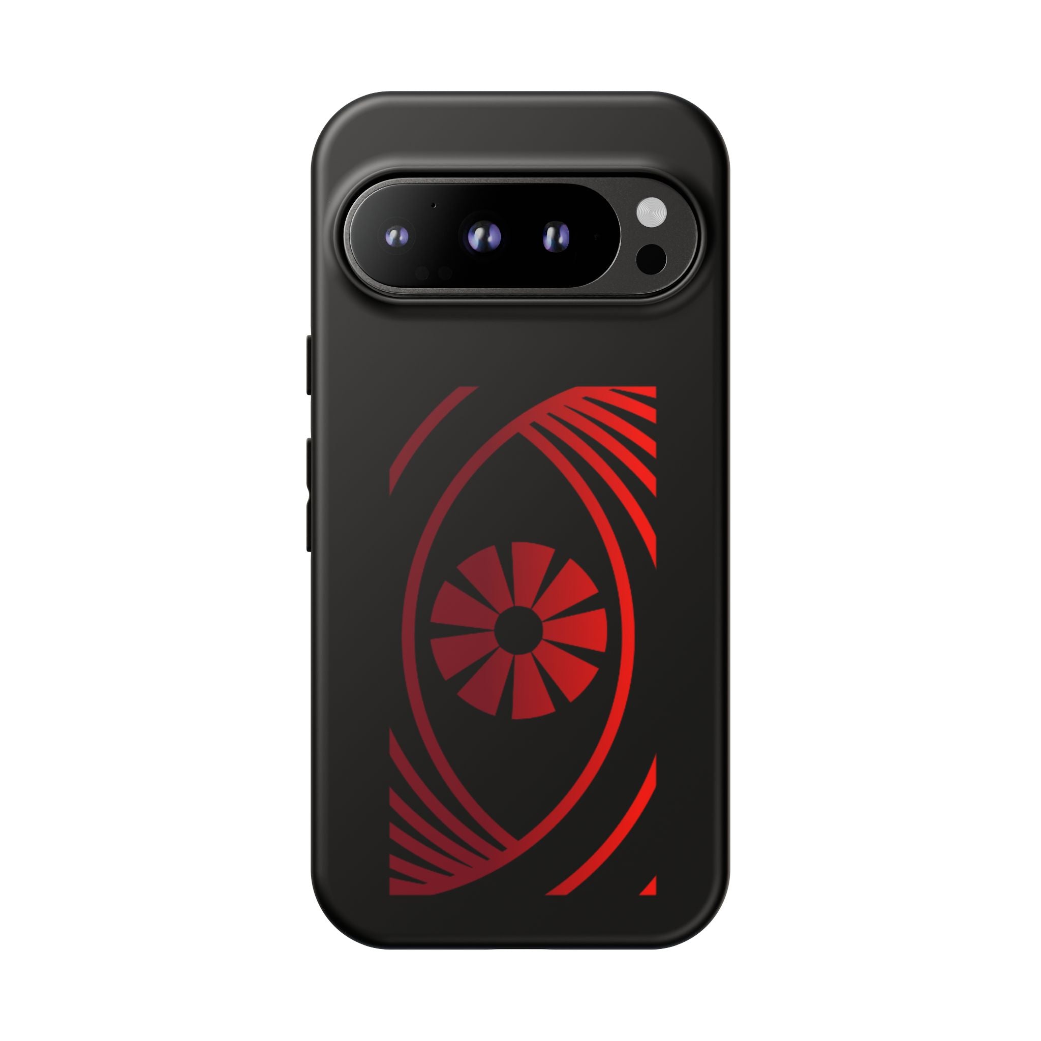 Tough Cases — Red Abstract Eye Graphic Phone Case Printify Phone Case  FUN GUY WORLD