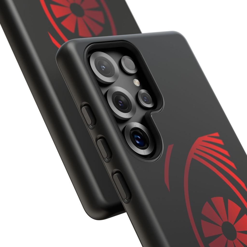 Tough Cases — Red Abstract Eye Graphic Phone Case Printify Phone Case  FUN GUY WORLD