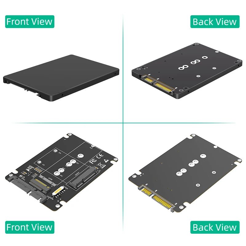 2 in 1 Combine SSD Adapter with Plastic Enclosure External SSD Case Box M.2 NGFF key B & mSATA to 2.5" SATA 3 Converter Adapter - FUN GUY WORLD FUN GUYS SHOP FUN GUY WORLD <none>  2 in 1 Combine SSD Adapter with Plastic Enclosure External SSD Case Box M.2 NGFF key B & mSATA to 2.5" SATA 3 Converter Adapter FUN GUYS SHOP FUN GUY WORLD