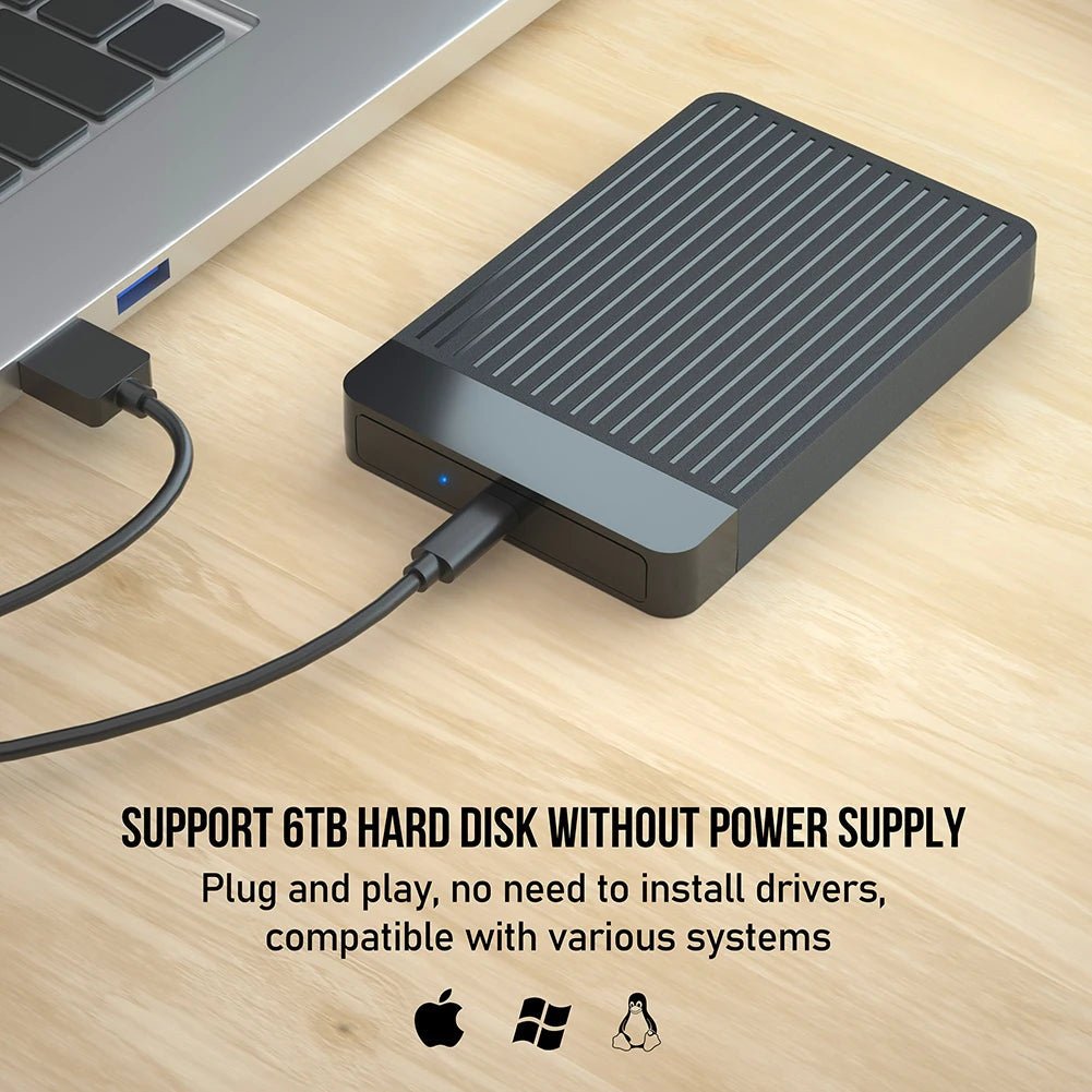 2.5 Inch USB3.0 Hard Drive Case External Hd Case Enclosure Usb to Sata Hard Drive Box Pocket for Hdd 2 5 Ssd Notebook Adapter - FUN GUY WORLD FUN GUYS SHOP FUN GUY WORLD 14:94USB 3.0  USB 3.0 2.5 Inch USB3.0 Hard Drive Case External Hd Case Enclosure Usb to Sata Hard Drive Box Pocket for Hdd 2 5 Ssd Notebook Adapter FUN GUYS SHOP FUN GUY WORLD