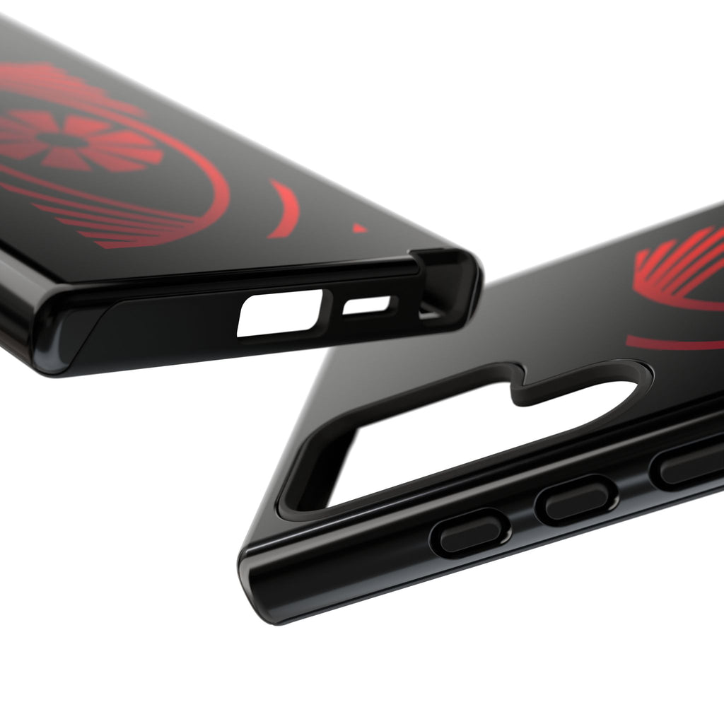 Tough Cases — Red Abstract Eye Graphic Phone Case Printify Phone Case  FUN GUY WORLD