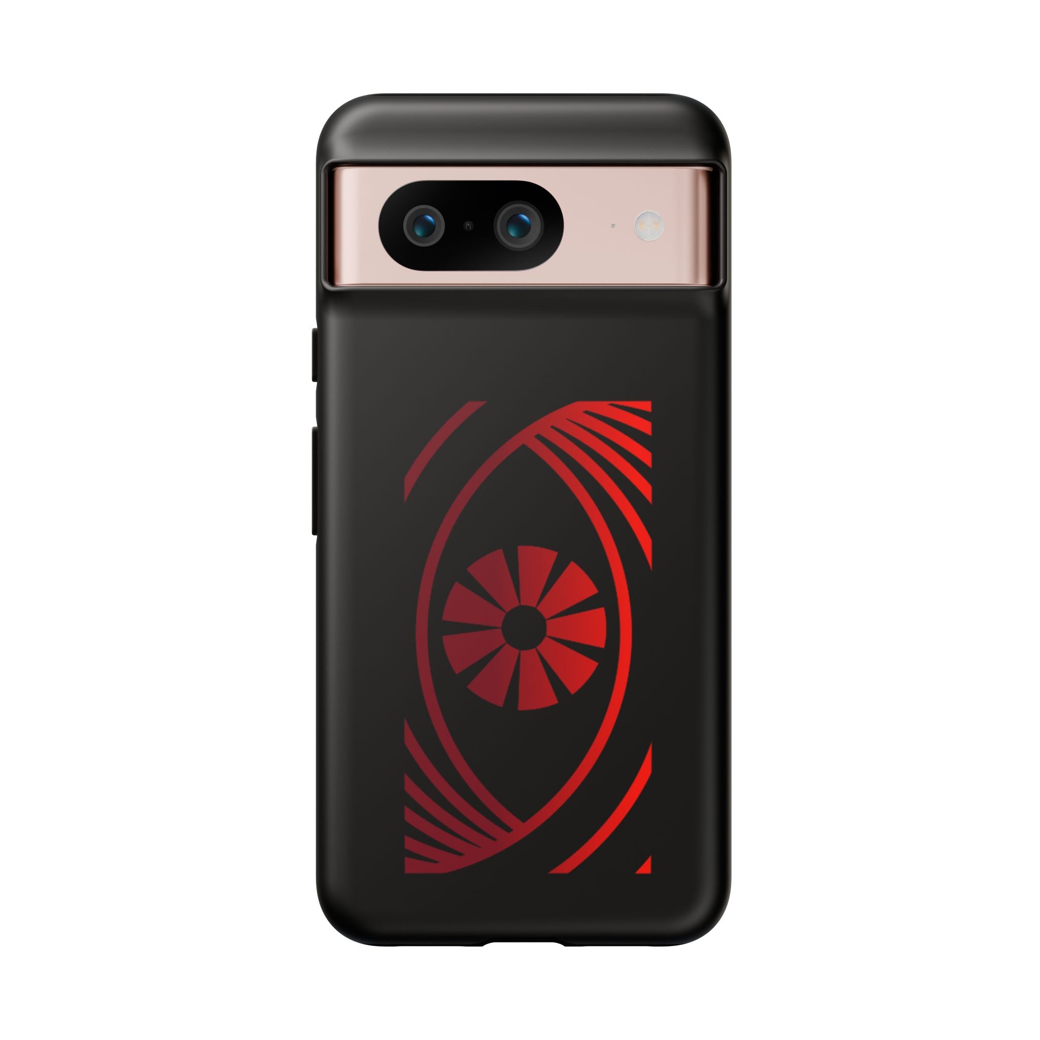 Tough Cases — Red Abstract Eye Graphic Phone Case Printify Phone Case  FUN GUY WORLD