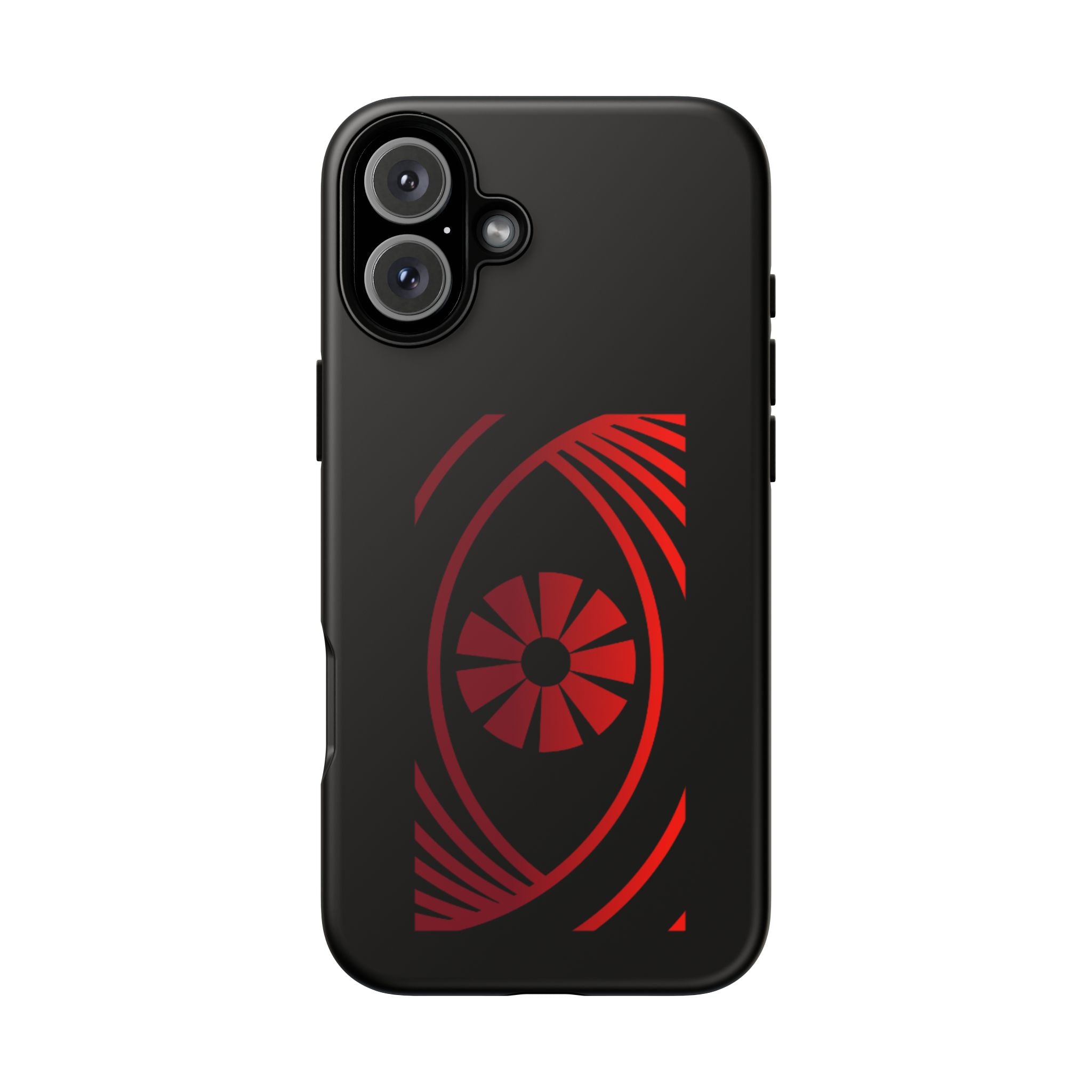 Tough Cases — Red Abstract Eye Graphic Phone Case Printify Phone Case  FUN GUY WORLD