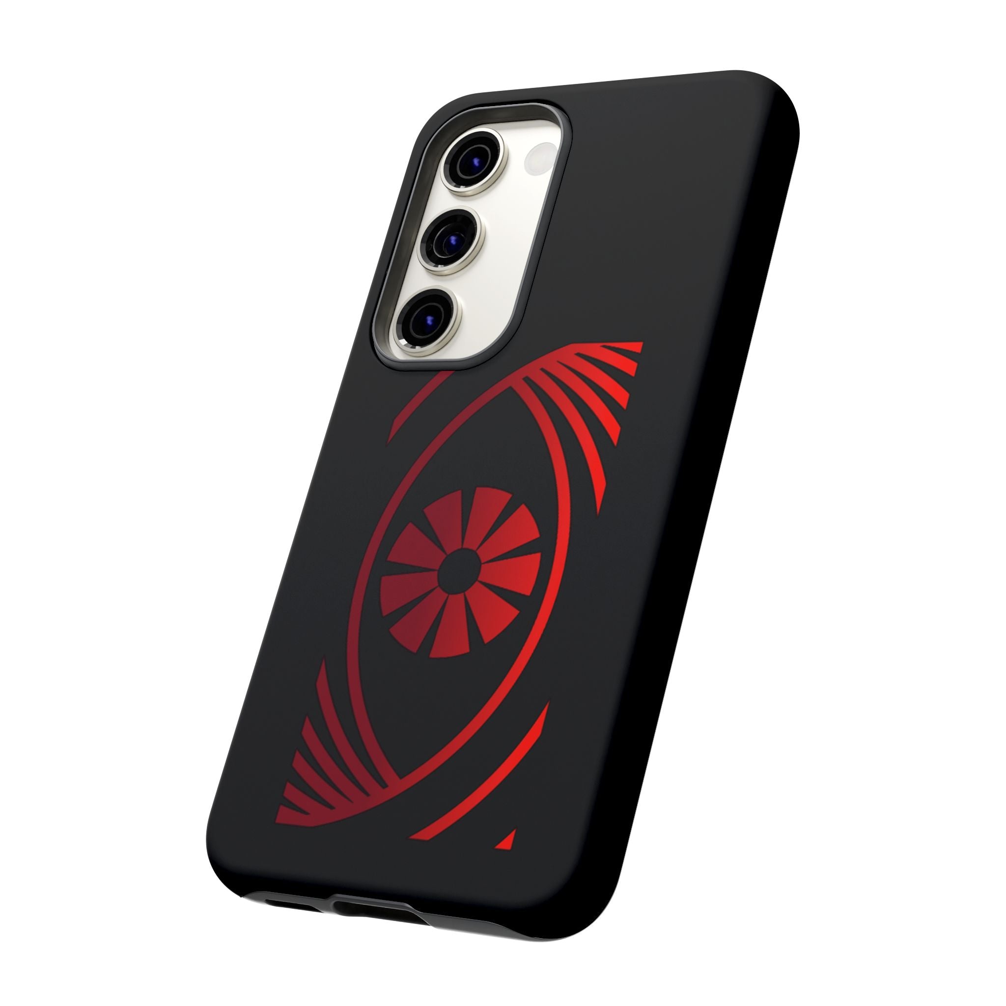 Tough Cases — Red Abstract Eye Graphic Phone Case Printify Phone Case  FUN GUY WORLD