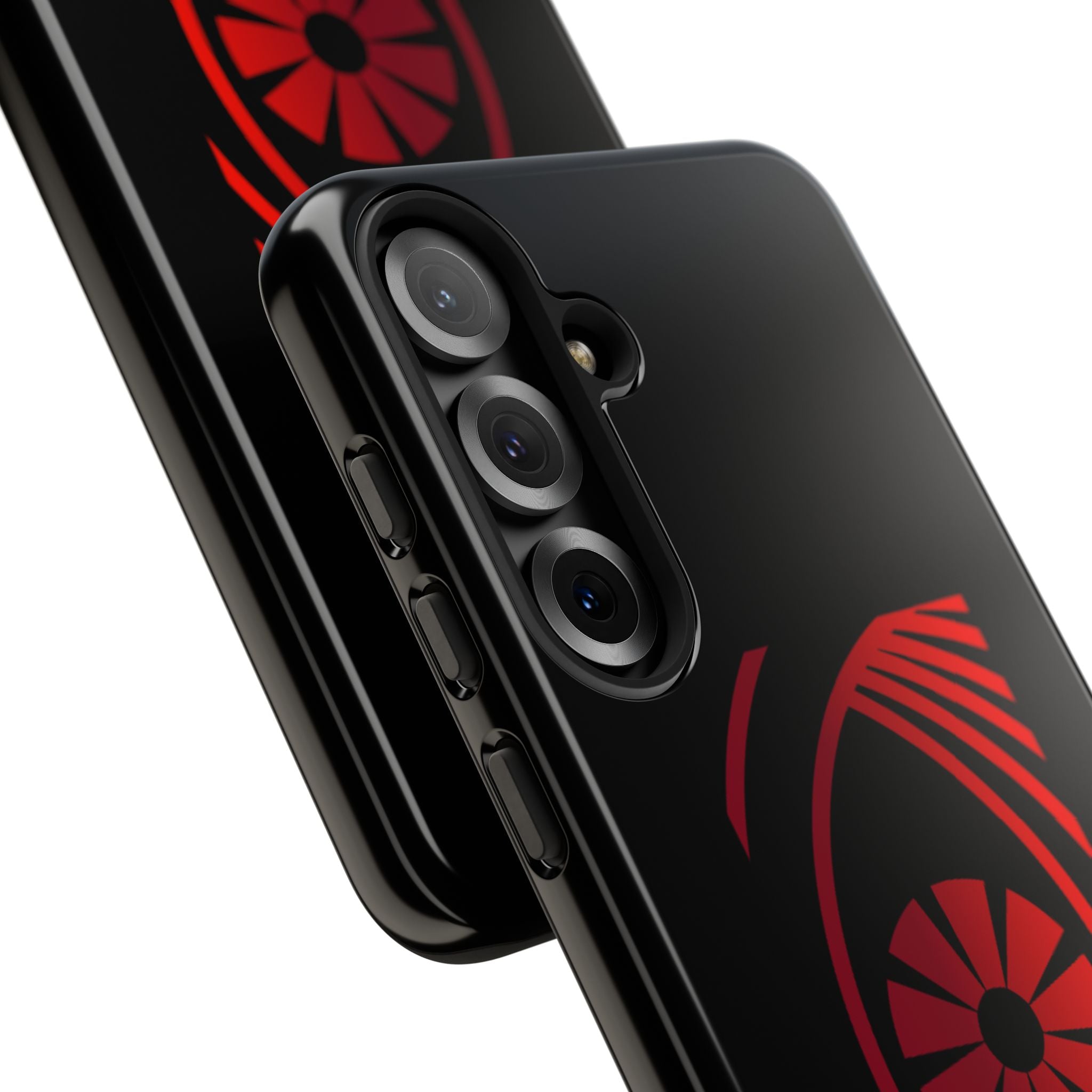 Tough Cases — Red Abstract Eye Graphic Phone Case Printify Phone Case  FUN GUY WORLD