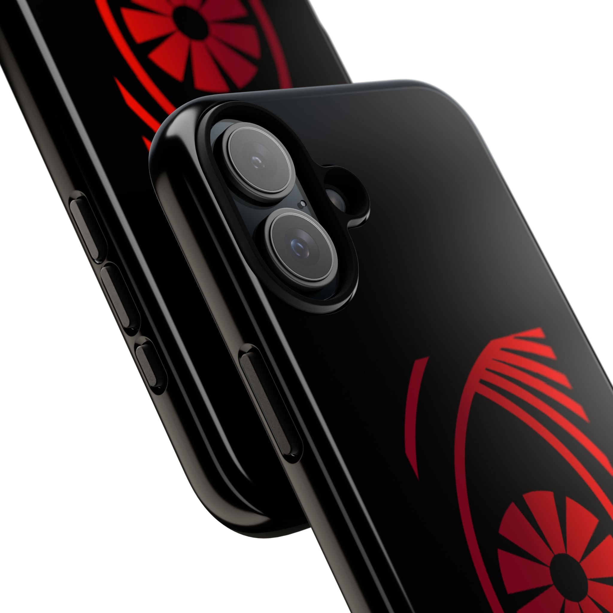 Tough Cases — Red Abstract Eye Graphic Phone Case Printify Phone Case  FUN GUY WORLD