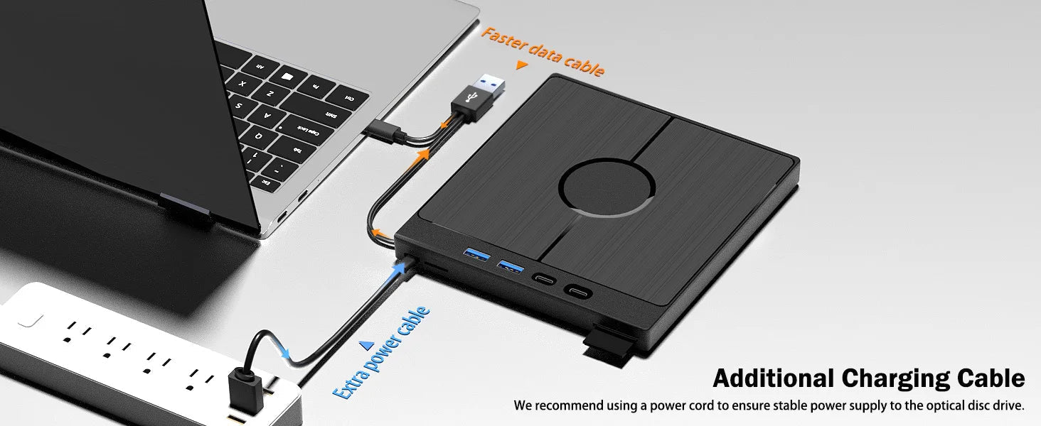 7 - in - 1 USB 3.0 Type C External CD DVD RW Optical Drive DVD Player Burner Reader Multi - Function Drive For Windows Mac PC Laptop - FUN GUY WORLD FUN GUYS SHOP FUN GUY WORLD 14:200025551D-PTKL;200007763:201336100  D - PTKL China Mainland 7 - in - 1 USB 3.0 Type C External CD DVD RW Optical Drive DVD Player Burner Reader Multi - Function Drive For Windows Mac PC Laptop FUN GUYS SHOP FUN GUY WORLD