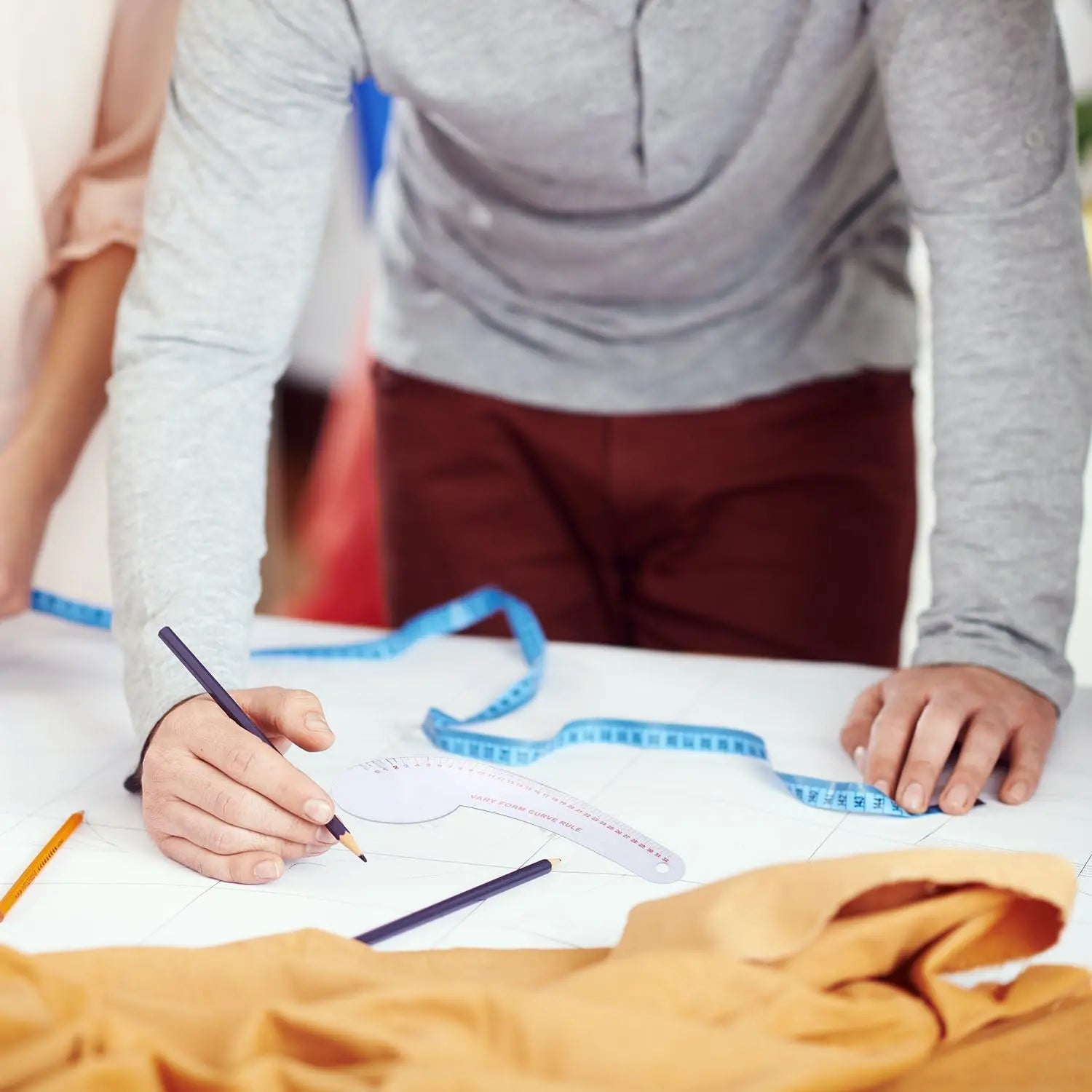 Boao 6 Pieces Clear Metric Sewing Ruler Set Plastic Sew French Curve Ruler Tools Metric Curve Shaped Rulers Making Ruler Kit for Designers and Beginners Tailors Designers, 6 Styles FUN GUYS SHOP   FUN GUYS SHOP