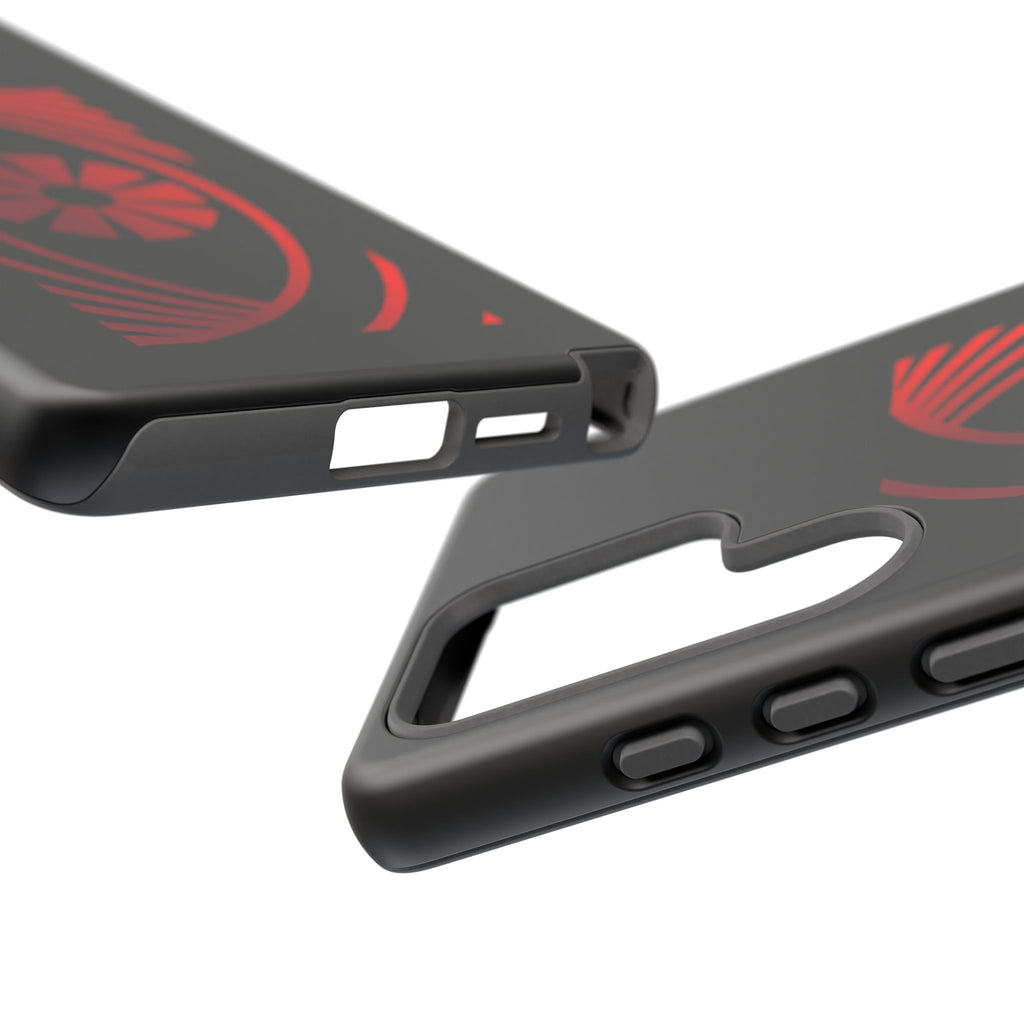 Tough Cases — Red Abstract Eye Graphic Phone Case Printify Phone Case  FUN GUY WORLD
