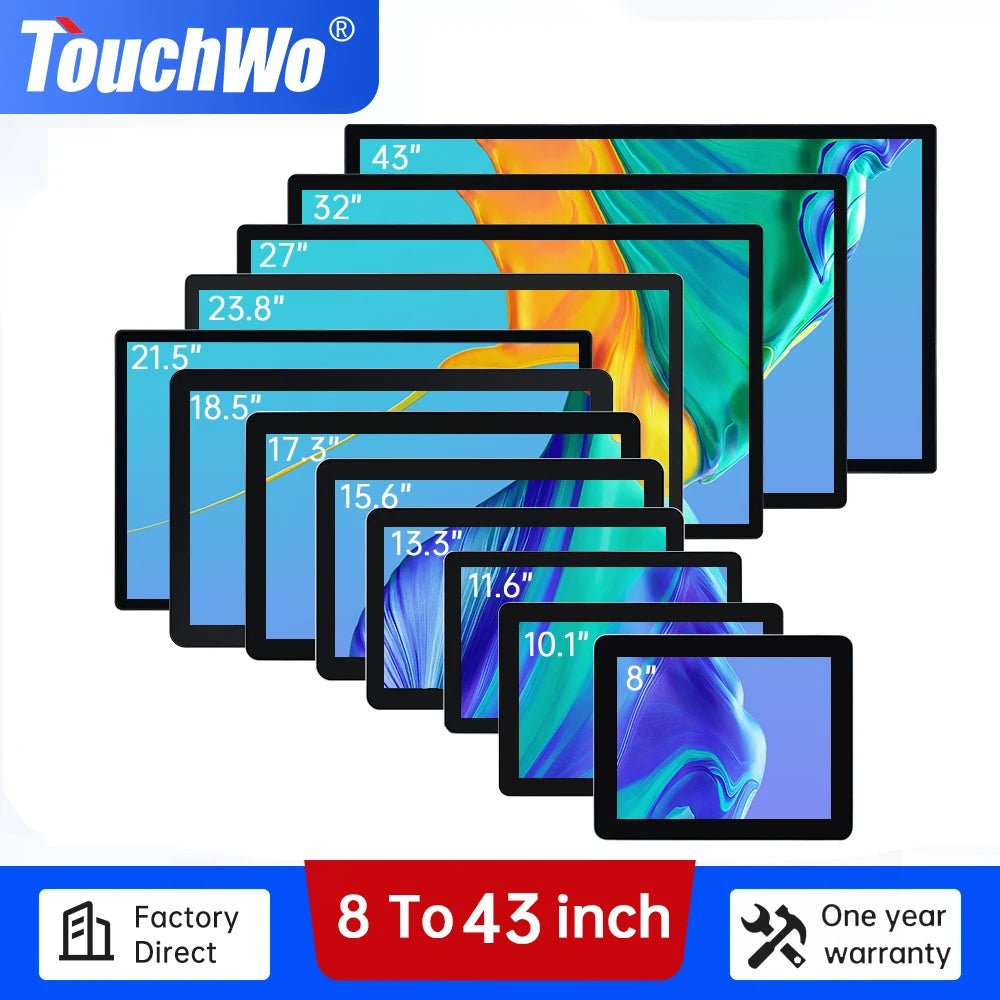 8 To 43 inch Wall mounted PCAP Multi Touch Screen Display Touchscreen Monitor Android 14 Tablet Win 10 Industiral All In One Pc - FUN GUYS SHOP FUN GUYS SHOP FUN GUYS SHOP 200000605:201441034;200007763:201336100;272:8093Android 14-8G-128G;5:5708610811.6 Inch  11.6 Inch Android 14 - 8G - 128G JP|China Mainland 8 To 43 inch Wall mounted PCAP Multi Touch Screen Display Touchscreen Monitor Android 14 Tablet Win 10 Industiral All In One Pc