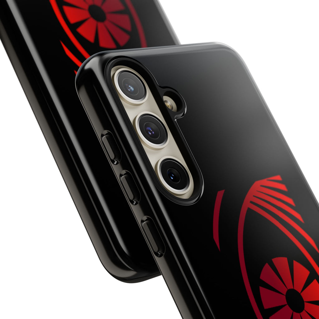 Tough Cases — Red Abstract Eye Graphic Phone Case Printify Phone Case  FUN GUY WORLD
