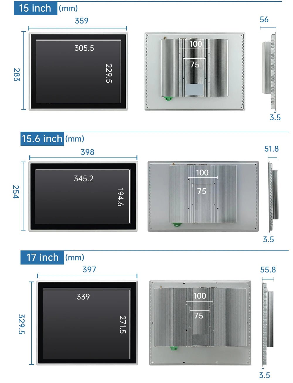 8~21.5 inch Aio Touch Industrial Screen IP65 Touch Screen integrated pc,Aio Industrial Embedded Panel PC TouchScreen Monitor - FUN GUY WORLD FUN GUYS SHOP FUN GUY WORLD 272:175Touch Monitor;5:5703716315 Inch  15 Inch Touch Monitor 8~21.5 inch Aio Touch Industrial Screen IP65 Touch Screen integrated pc,Aio Industrial Embedded Panel PC TouchScreen Monitor FUN GUYS SHOP FUN GUY WORLD