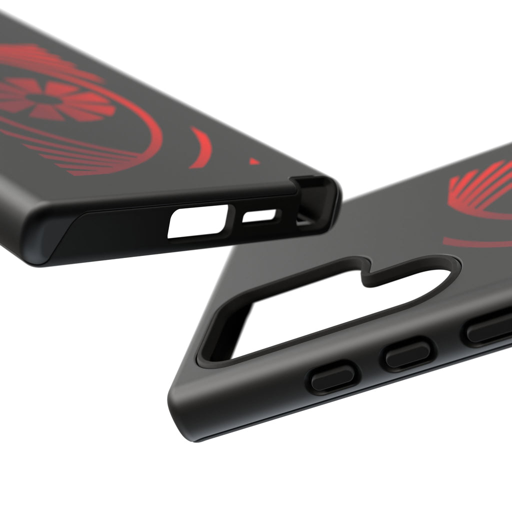 Tough Cases — Red Abstract Eye Graphic Phone Case Printify Phone Case  FUN GUY WORLD