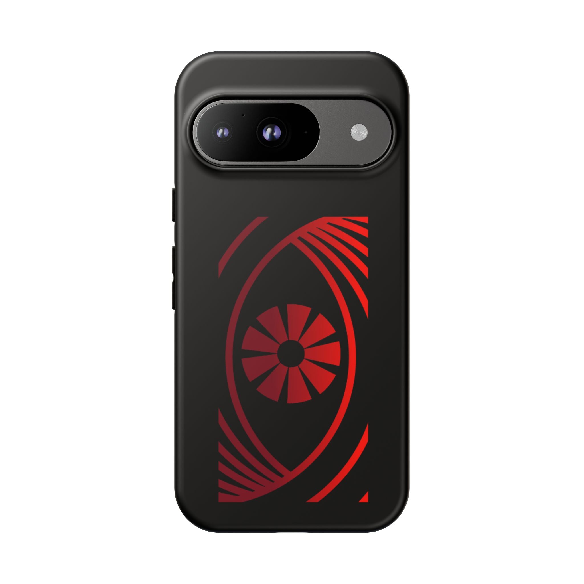 Tough Cases — Red Abstract Eye Graphic Phone Case Printify Phone Case  FUN GUY WORLD