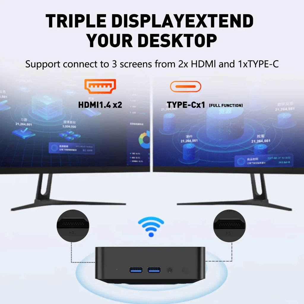 2026 Portable i9 Mini PC Computer Windows 11 Intel Core i9 8950HK 16GB 1TB Gaming Computer Dual-Band WiFi 6-Core Mini Desktop PC FUN GUYS SHOP   FUN GUYS SHOP