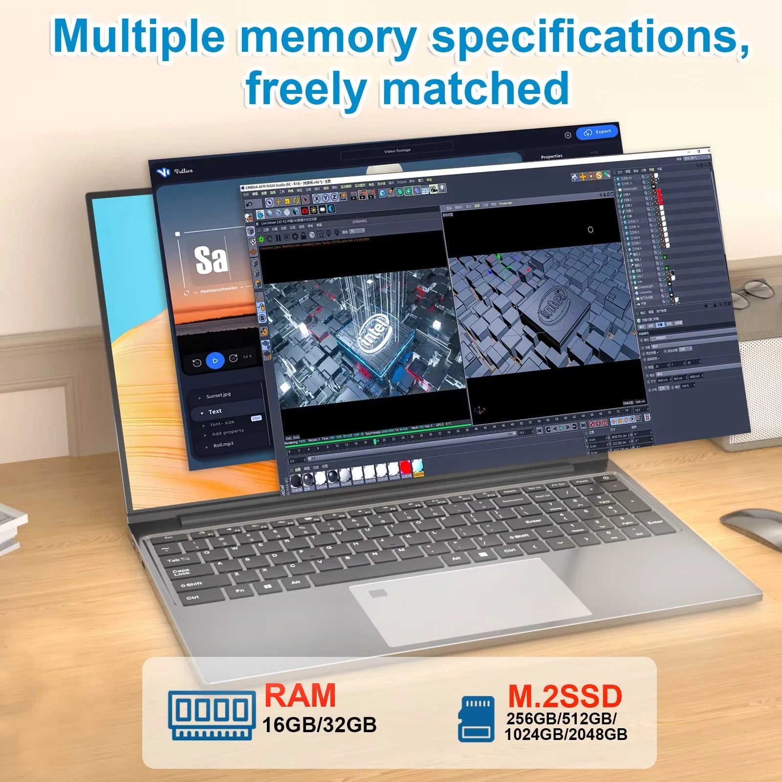 2026 Xiaman 15.6 inch Gaming Laptop Computer Intel Core i9 8950HK Gamer PC 16GB RAM 1TB SSD Windows 11 Office Study Notebook PC FUN GUYS SHOP   FUN GUY WORLD