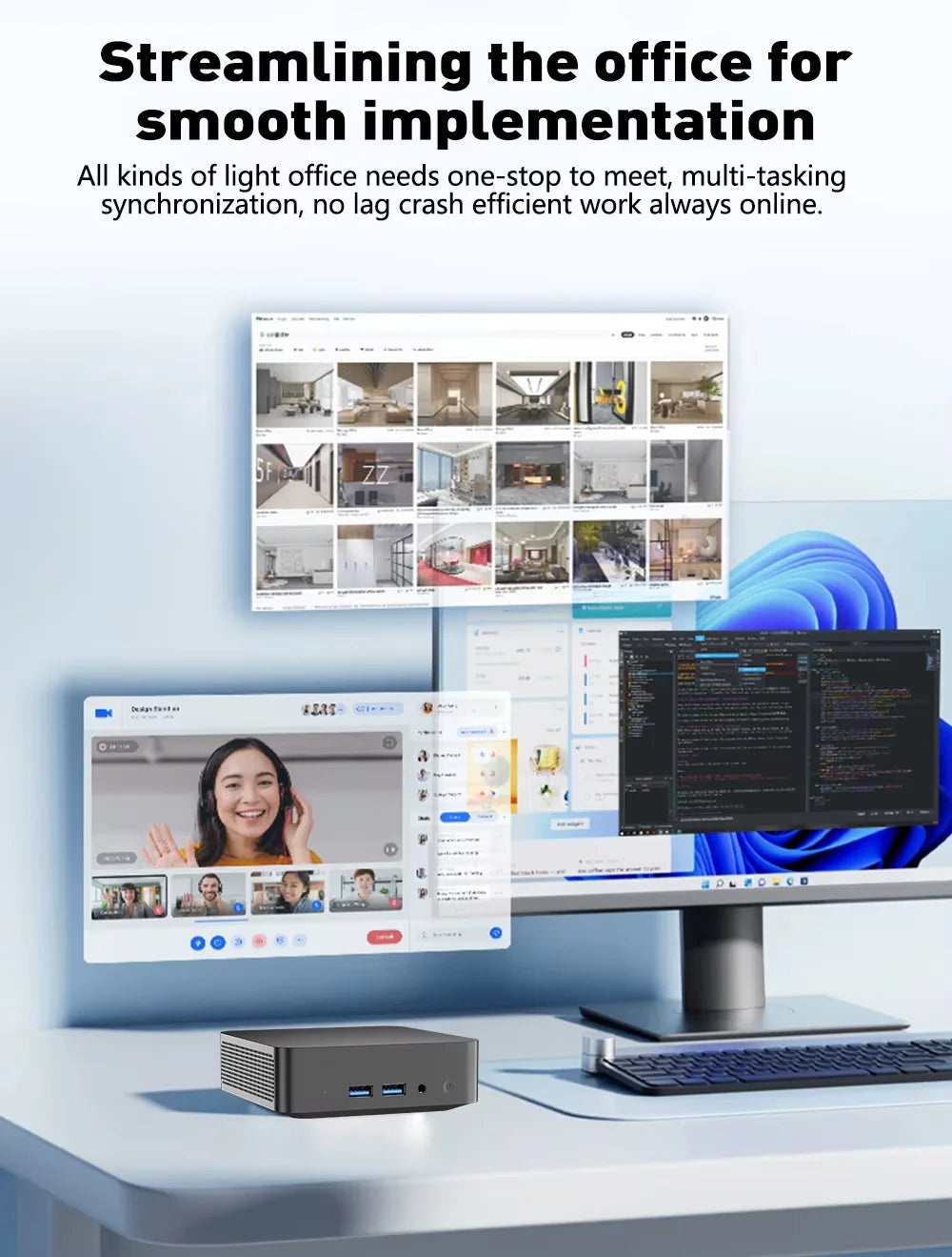 2026 Portable Mini PC Gamer Intel Core i9 8950HK i3 6100 Windows 11 Mini Computer 16GB RAM 512GB 1TB SSD 4K HD Gaming Desktop PC FUN GUYS SHOP   FUN GUYS SHOP