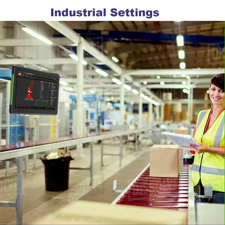 Android PoE industry tablet wall mounted 10 inch, WIfi, RJ45, Bluetooth, VESA, customized bracket-best tablet for industrial use FUN GUYS SHOP   FUN GUY WORLD