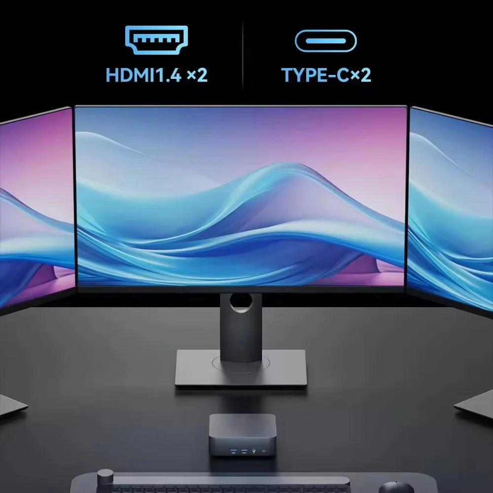 Mini PC Computer Windows 11 Intel Core i9 8950HK RAM 16GB 512GB 1TB SSD Gaming Computer Type-C 4K 60Hz Mini Desktop PC Portable FUN GUYS SHOP   FUN GUYS SHOP