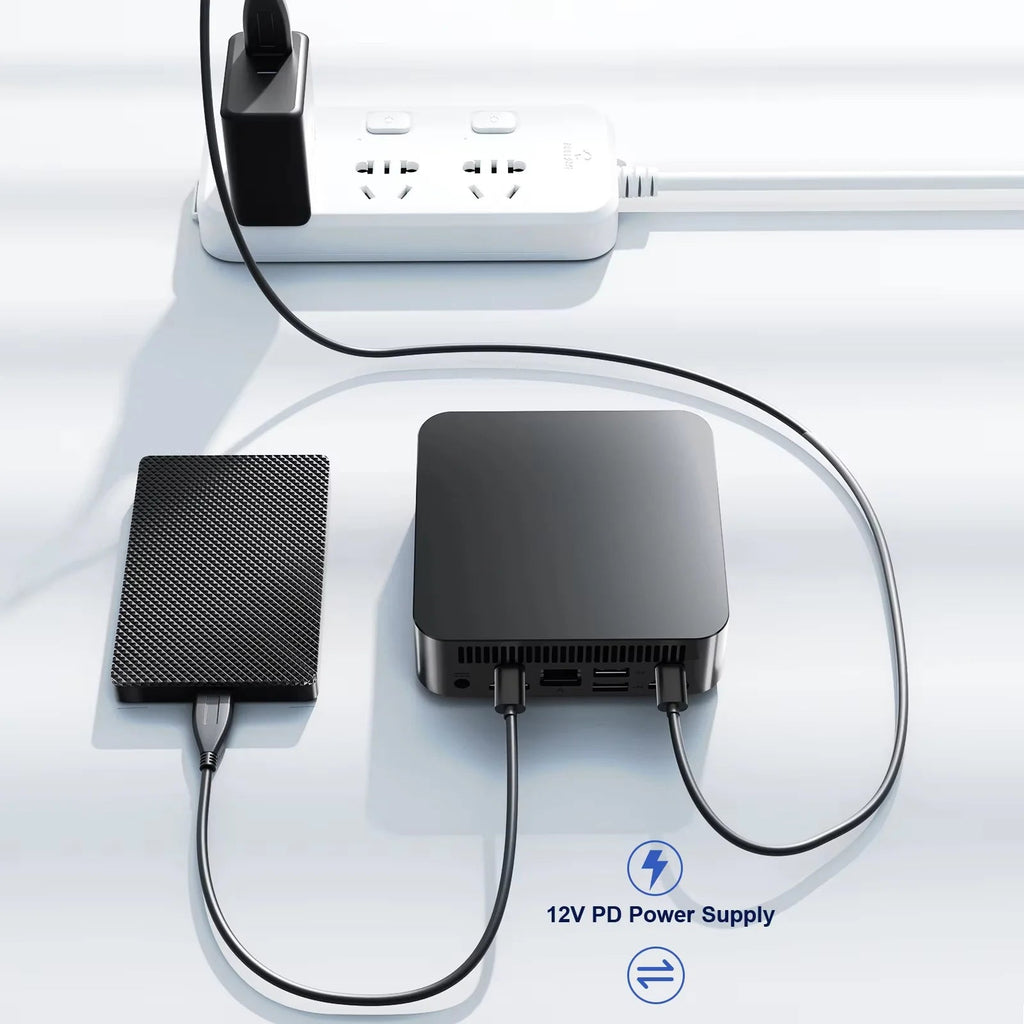 2026 Portable Mini PC Gamer Intel Core i9 8950HK i3 6100 Windows 11 Mini Computer 16GB RAM 512GB 1TB SSD 4K HD Gaming Desktop PC FUN GUYS SHOP   FUN GUYS SHOP