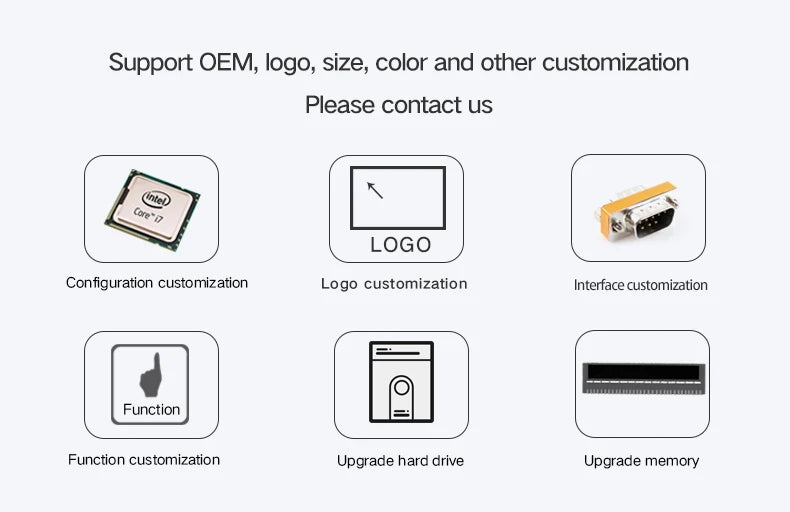 10" 12" 15 Inch Industrial Computer All In One PC Mini Tablet PC Panel With Resistive Touch Screen Intel Core i3 for Win10 PRO FUN GUYS SHOP   FUN GUY WORLD