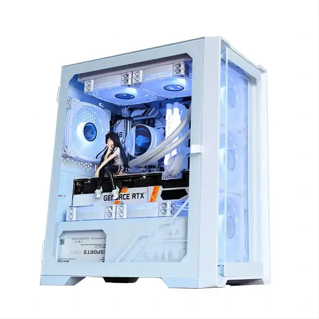 Aotesier Hot selling gamer desktop computer build in Win10 16GB Ram SSD 256G GTX 1050Ti Core E5-2650 processor new gaming pc FUN GUYS SHOP Computer  FUN GUY WORLD