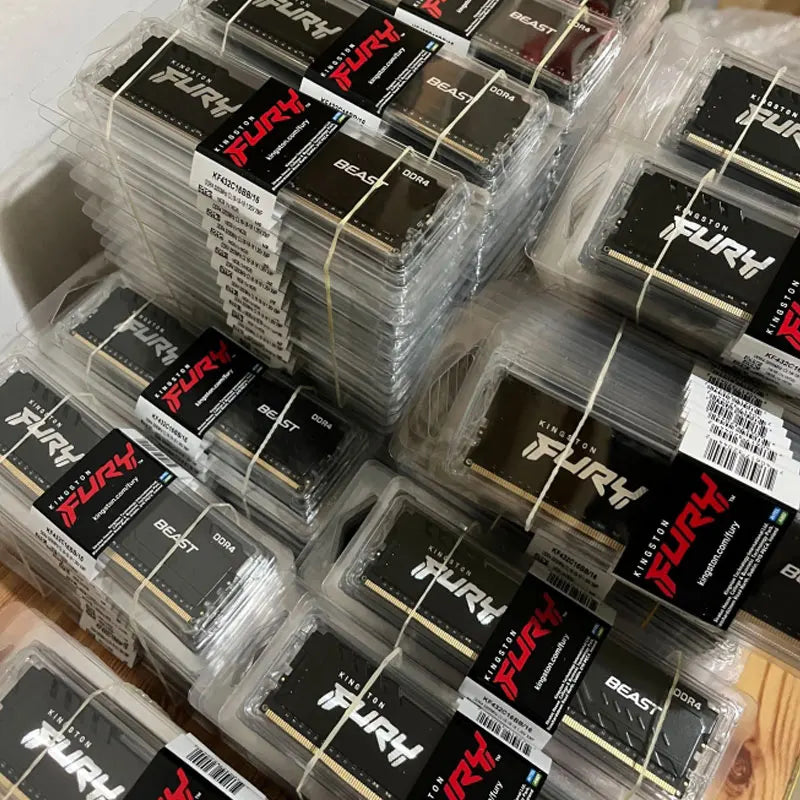 Hyperx FURY Beast DDR4 8GB 16GB 32GB 2400 2666 3200MHz DIMM PC4-23400 25600 28800 DDR4 Desktop Memory Module FUN GUYS SHOP   FUN GUY WORLD