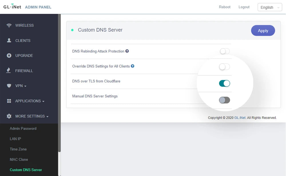 GL.iNet GL-AX1800(Flint) WiFi 6 Router -Dual Band Gigabit Wireless ,5 x 1G Ethernet Ports ,Amazing OpenVpn&WireGuard Speed FUN GUYS SHOP   FUN GUYS SHOP