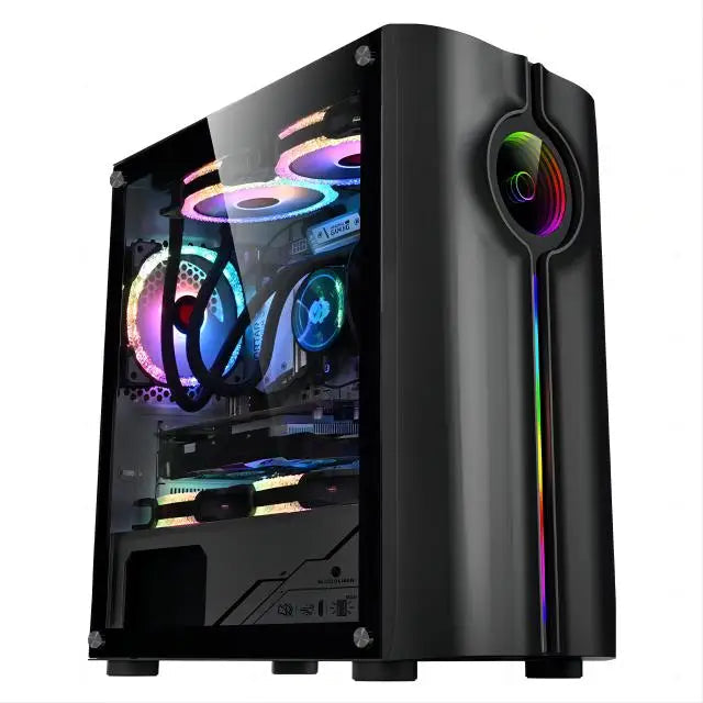 Aotesier Core i7 CPU Affordable Computer full set 8G/16G RAM 256GB SSD home office gaming pc desktop computer gamers  PC GAME FUN GUYS SHOP   FUN GUY WORLD