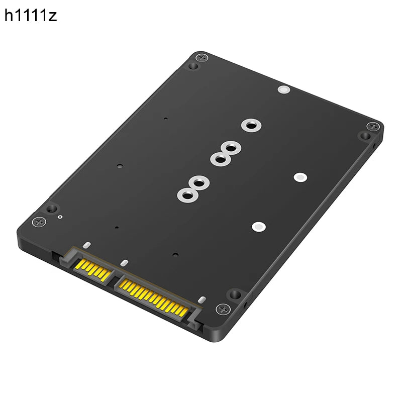 2 in 1 Combine SSD Adapter with Plastic Enclosure External SSD Case Box M.2 NGFF key B & mSATA to  2.5" SATA 3 Converter Adapter FUN GUYS SHOP   FUN GUY WORLD