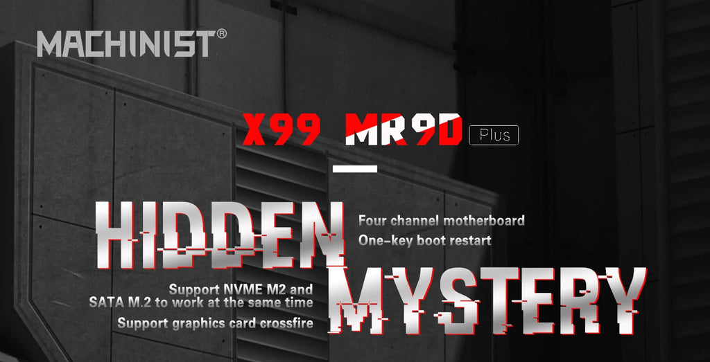 MACHINSIT X99 MR9D Motherboard LGA 2011-3 Supports Xeon Intel  2667 2699 V3V4Full Range CPU processor DDR4 Memory ATX NVME M.2 FUN GUYS SHOP   FUN GUY WORLD