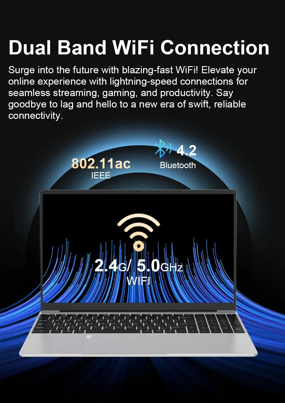 Windows 11 Pro 15.6" Laptop Computer Intel Celeron N4000 16GB DDR 1TB SSD Laptops Office Computer PC Fingerprint Unlock Notebook FUN GUYS SHOP   FUN GUY WORLD