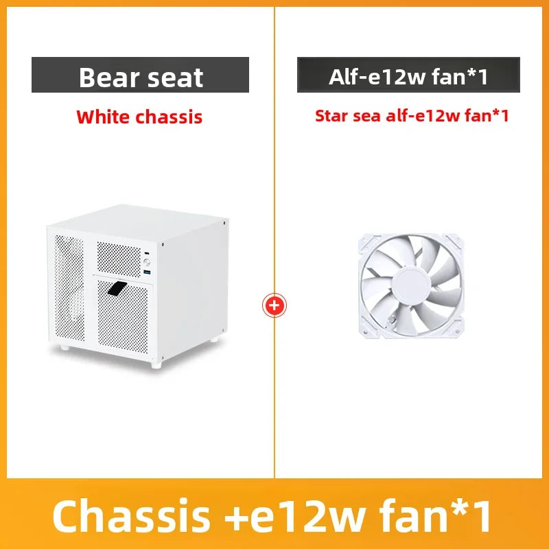 Ursa Minor 4-bay NAS Chassis SFX Power Supply ITX Motherboard,9.9L Ultra-compact Size, 70mm Heat Sink FUN GUYS SHOP   FUN GUY WORLD