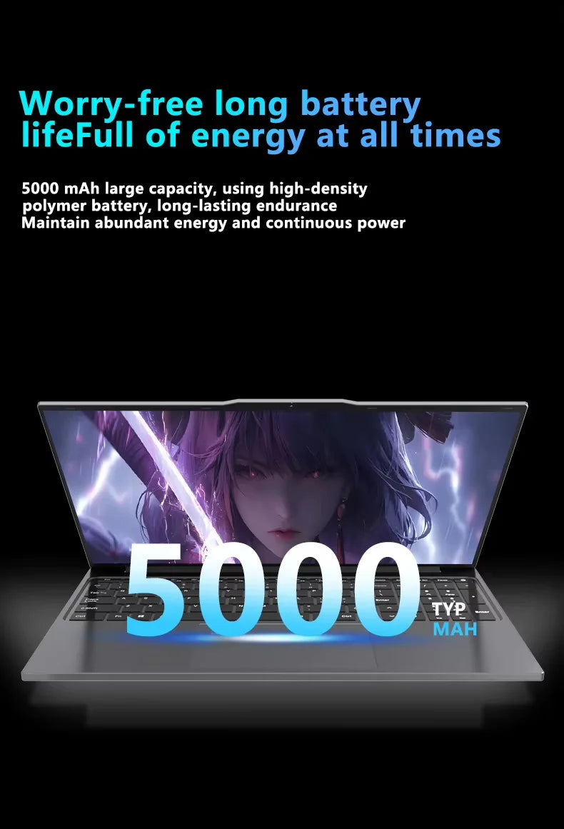 New 15.6" Intel Core i9 8950HK Gaming Laptop Computer 16GB RAM 1/2TB SSD PC Gamer Windows 11 1920*1080P Office Gaming Notebook FUN GUYS SHOP   FUN GUY WORLD