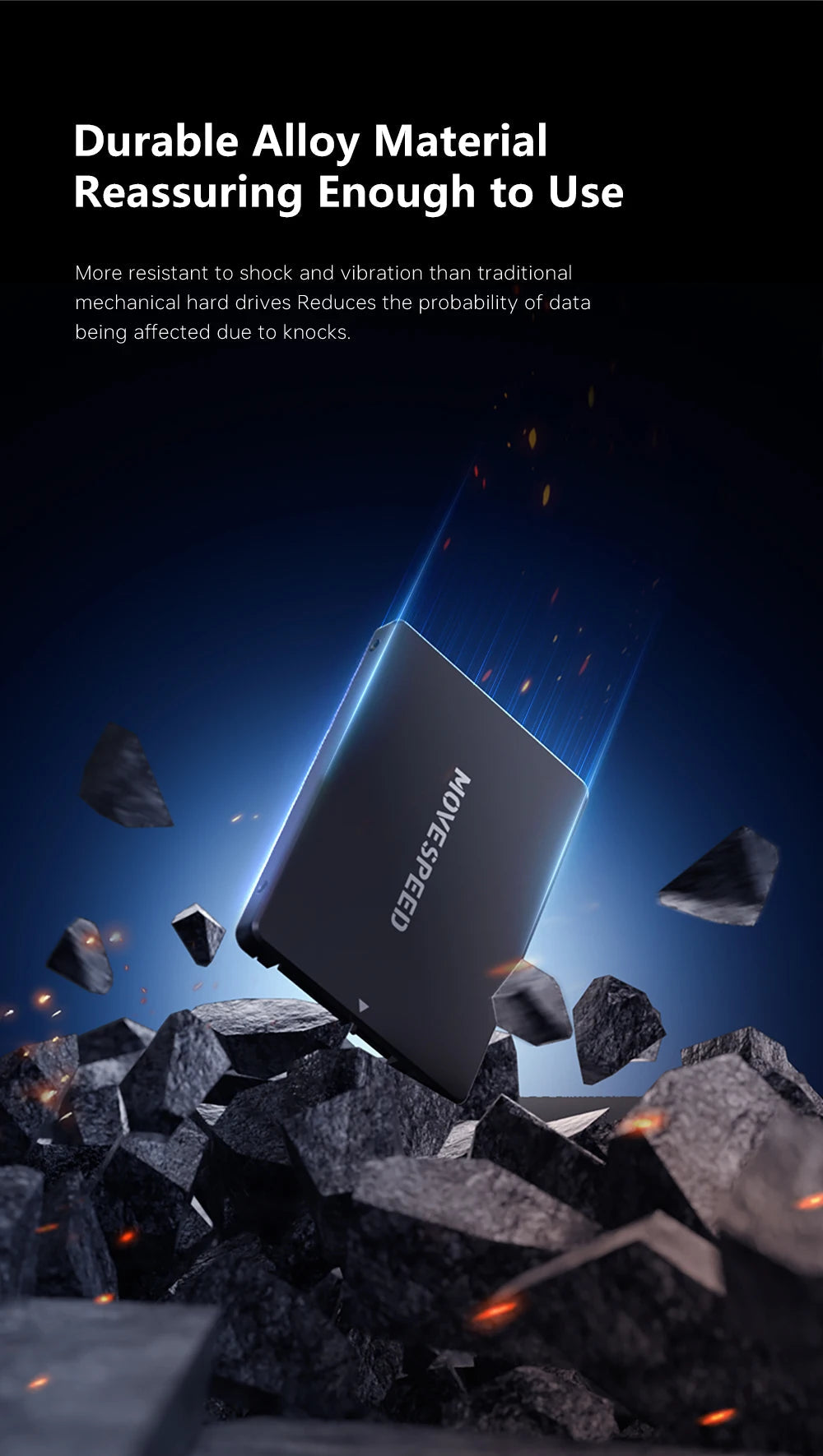 MOVESPEED 560MB/s SATA 3.0 SSD Chip 2.5" Internal Solid State Drive TLC SSD 512GB/1TB/2TB SATA III Drive for Desktop Laptop FUN GUYS SHOP   FUN GUY WORLD