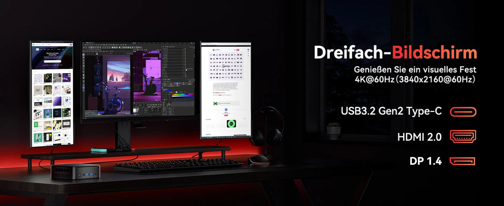 ACEMAGIC E3B MINI PC AMD Ryzen 5 7430U 6-Core Powerhouse 16GB DDR4 512GB M.2 2280 SSD Wifi6 BT5.2 4K 60Hz UHD WiFi 6 Windows 11 FUN GUYS SHOP   FUN GUYS SHOP