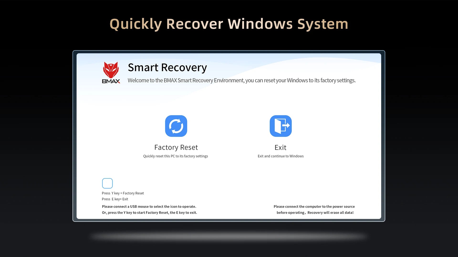 BMAX B5A Pro Mini PC | AMD Ryzen 7 5825U/5700U | Radeon Graphics | 16GB+512GB | Win11 Pro | 4K@60Hz | USB4 | Ultra-Slim FUN GUYS SHOP   FUN GUYS SHOP