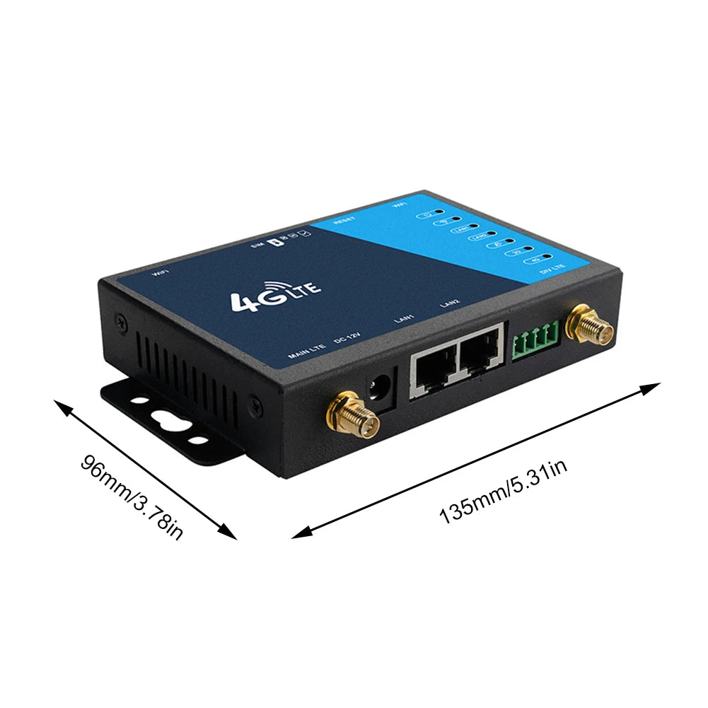 4G LTE Router Industrial Grade 4G Wireless Router 300Mbps 4G LTE CAT6 SIM Card Router Firewall Protection Support 32 Wifi Users FUN GUYS SHOP   FUN GUY WORLD